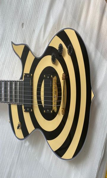 custom zakk wylde audio odin grail gangrene yellow cream black bullseye electric guitar large block inlay gold hardware copy emg1049176
custom zakk wylde audio odin grail gangrene yellow cream black bullseye electric guitar large block inlay gold hardware copy emg1049176