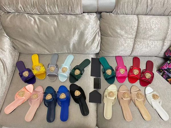women's love flat slippers female rhinestone similar breathable fashion retro summer interior luxury designer, Black
women's love flat slippers female rhinestone similar breathable fashion retro summer interior luxury designer, Black
