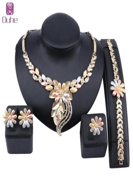african jewelry set flower necklace bracelet dubai gold crystal jewelry set for women wedding party bridal earrings ring set6632997, Slivery;golden
african jewelry set flower necklace bracelet dubai gold crystal jewelry set for women wedding party bridal earrings ring set6632997, Slivery;golden