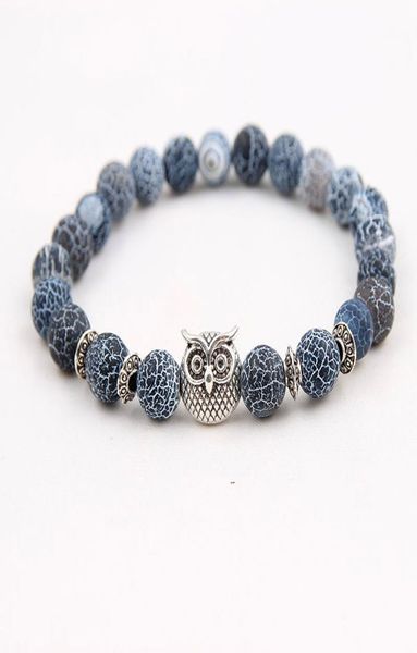 silver plated animal owl head bracelet with natural black lava rock stone energy men beaded bracelets for women9208251
silver plated animal owl head bracelet with natural black lava rock stone energy men beaded bracelets for women9208251