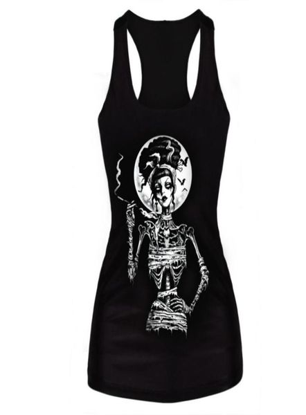 clothing new 2016 women tshirt black vest 3d print ribs skull bone camisole knitted polyester horror tank 914710, Black;white
clothing new 2016 women tshirt black vest 3d print ribs skull bone camisole knitted polyester horror tank 914710, Black;white