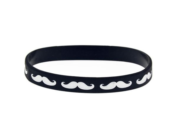 1pc mustache silicone rubber wristband trendy decoration logo filled in color soft and flexible 2 colors6083605, Black
1pc mustache silicone rubber wristband trendy decoration logo filled in color soft and flexible 2 colors6083605, Black