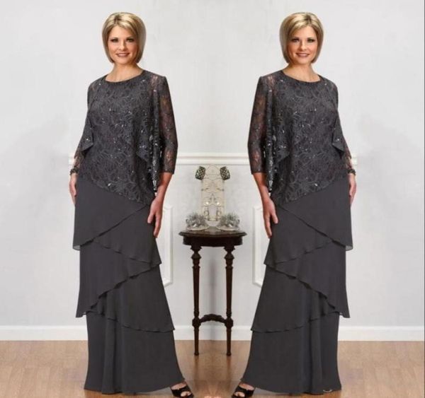 2019 new gray sheath mother off bride dresses jewel neck lace appliques with jacket chiffon tiered long plus size evening prom par9298254, Black;red
2019 new gray sheath mother off bride dresses jewel neck lace appliques with jacket chiffon tiered long plus size evening prom par9298254, Black;red