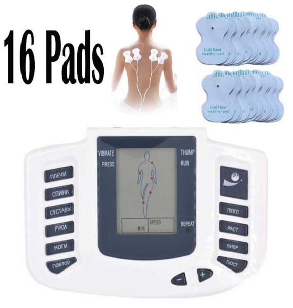 electrical stimulator full body relax muscle therapy massager massage pulse tens acupuncture health care machine 16 pads7469432
electrical stimulator full body relax muscle therapy massager massage pulse tens acupuncture health care machine 16 pads7469432