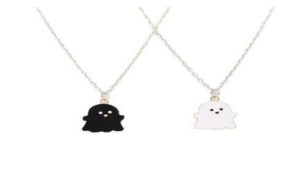 black and white ghost pendant necklaces for women men friend lovely ghost pendant couple necklace fashion jewelry gc9838764940, Silver
black and white ghost pendant necklaces for women men friend lovely ghost pendant couple necklace fashion jewelry gc9838764940, Silver