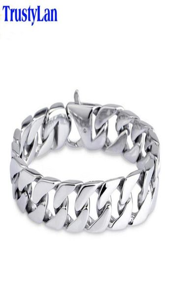 trustylan glossy 316l stainless steel link chain bracelet men 15mm wide men039s bracelets bangles handle fashion male jewelry1386005, Golden;silver
trustylan glossy 316l stainless steel link chain bracelet men 15mm wide men039s bracelets bangles handle fashion male jewelry1386005, Golden;silver