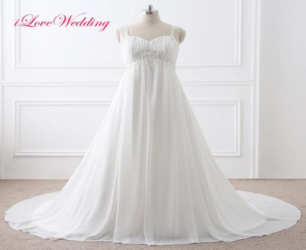 vintage lace wedding dresses appliqued chiffon modest sheer spaghetti straps plus size 2017 women summer bridal gowns4140105, White
vintage lace wedding dresses appliqued chiffon modest sheer spaghetti straps plus size 2017 women summer bridal gowns4140105, White