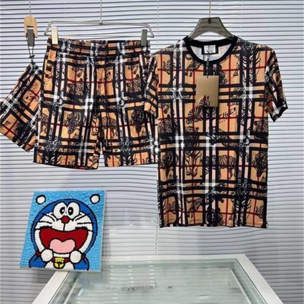 men's tracksuits tracksuits tracksuit sportswear t-shirt new flower tiger print shirt casual down short sleeve fashion summer suit xila, Gray
men's tracksuits tracksuits tracksuit sportswear t-shirt new flower tiger print shirt casual down short sleeve fashion summer suit xila, Gray