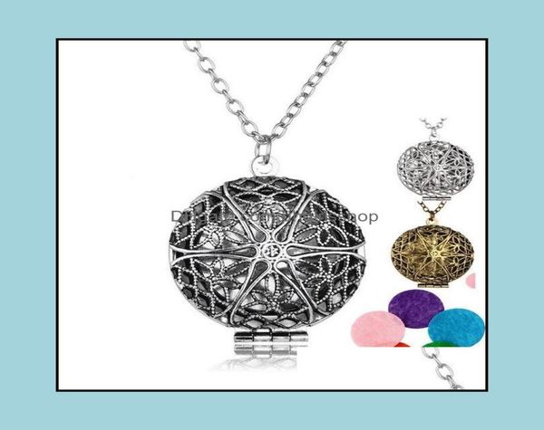 lockets necklaces pendants jewelry vintage opening locket pendant necklace copper hollow flowers essential oil diffuser ar dhsoi3577896, Silver 
lockets necklaces pendants jewelry vintage opening locket pendant necklace copper hollow flowers essential oil diffuser ar dhsoi3577896, Silver