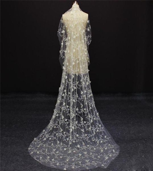 romantic full lace wedding veil one layer 3d floral appliques bridal accessories long veils for bride9577589, Black
romantic full lace wedding veil one layer 3d floral appliques bridal accessories long veils for bride9577589, Black