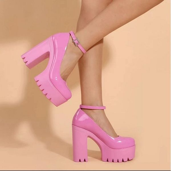 dress shoes pink stubby heel shoulder belt pump sweet platform square heel women's high heel pump platform shoes spring women's sh, Black
dress shoes pink stubby heel shoulder belt pump sweet platform square heel women's high heel pump platform shoes spring women's sh, Black