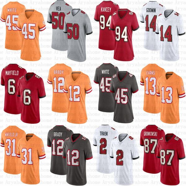 baker mayfield tom brady custom football jersey chris godwin mike evans tampas bayes devin white buccaneeres antoine winfield derrick brooks, Black;red
baker mayfield tom brady custom football jersey chris godwin mike evans tampas bayes devin white buccaneeres antoine winfield derrick brooks, Black;red