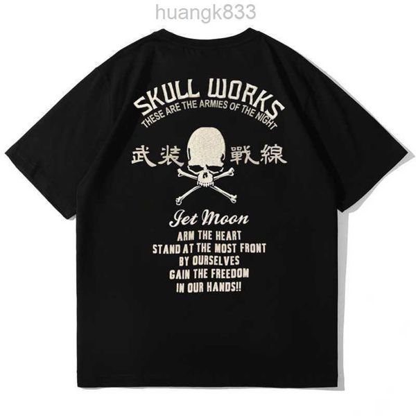 stussys japanese trendy men's t-shirt anime armed front skeleton demon short sleeved embroidery personalized youth street trend, White;black
stussys japanese trendy men's t-shirt anime armed front skeleton demon short sleeved embroidery personalized youth street trend, White;black