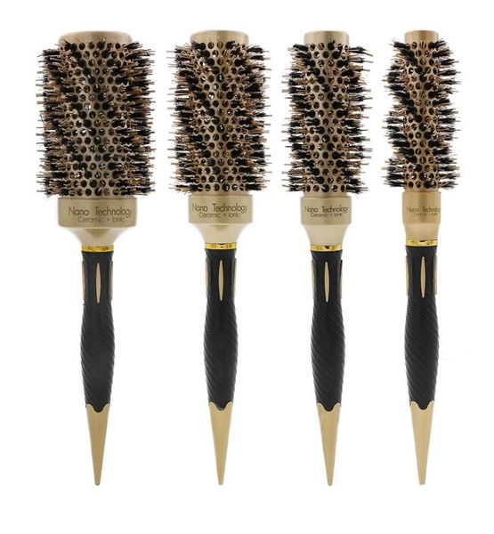 boar brislte massage ionic salon curling brush professional hairdressing ceramic coating barrel round ceramic hair brush7341651, Silver
boar brislte massage ionic salon curling brush professional hairdressing ceramic coating barrel round ceramic hair brush7341651, Silver