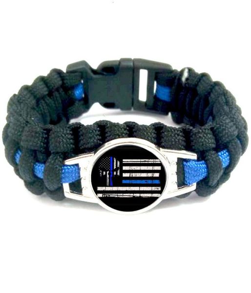20pc blueline thin blue lives matter skull american flags star paracord outdoor survival bracelets charm women men boy jewelry4896199, Golden;silver
20pc blueline thin blue lives matter skull american flags star paracord outdoor survival bracelets charm women men boy jewelry4896199, Golden;silver