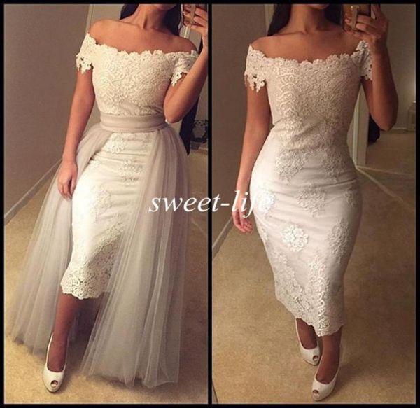 new prom dresses white lace tea length off shoulder short sleeve detachable train 2019 vintage women evening gowns party cock3282844, Black
new prom dresses white lace tea length off shoulder short sleeve detachable train 2019 vintage women evening gowns party cock3282844, Black