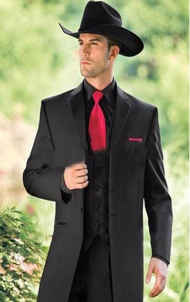 black western tuxedos cowboy slim fit black groom suit wedding suit for menprom suit 3 piecesjacketpantsvest6513911, Black;gray
black western tuxedos cowboy slim fit black groom suit wedding suit for menprom suit 3 piecesjacketpantsvest6513911, Black;gray