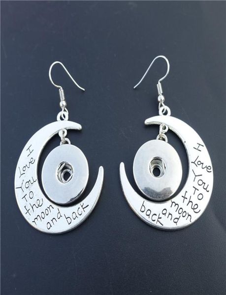 i love you to the moon and back dangle earrings noosa chunks metal ginger 18mm snap buttons socket earrings women jewelry friendsh1095695, Silver
i love you to the moon and back dangle earrings noosa chunks metal ginger 18mm snap buttons socket earrings women jewelry friendsh1095695, Silver