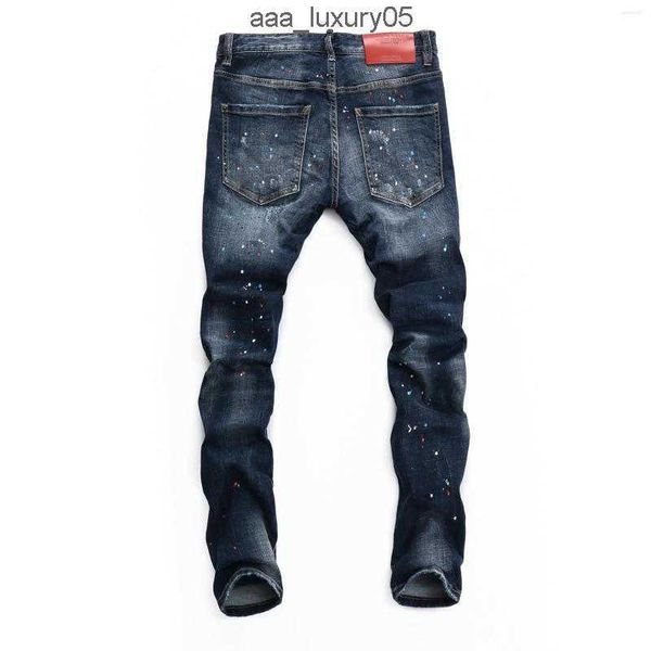 men's jeans stree fashion street 2023 people style motorcycle cowboy pants ripped leisure slender inkjet d dsquare d2 dsqs dsq2s aq38, Blue
men's jeans stree fashion street 2023 people style motorcycle cowboy pants ripped leisure slender inkjet d dsquare d2 dsqs dsq2s aq38, Blue