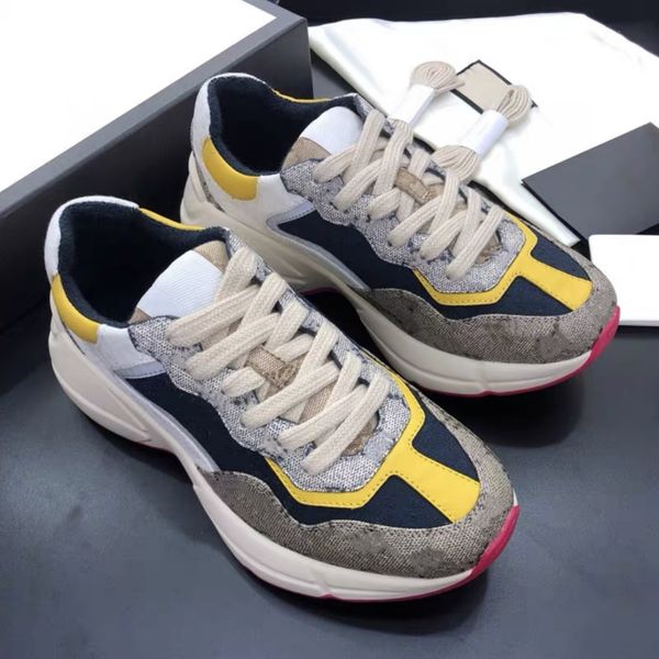 classics brand b22 designer rhyton casual shoes new men sneakers shoes strawberry wave mouth tiger net print vintage trainer women's sh, Black
classics brand b22 designer rhyton casual shoes new men sneakers shoes strawberry wave mouth tiger net print vintage trainer women's sh, Black