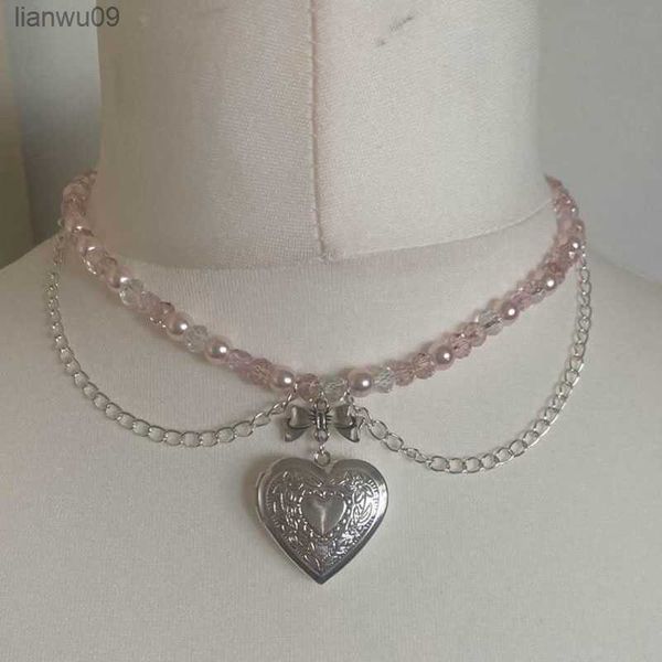 handmade locket beaded y2k necklace coquette dolette dollcore gothic alternative coquette wintercore necklace l230704, Silver
handmade locket beaded y2k necklace coquette dolette dollcore gothic alternative coquette wintercore necklace l230704, Silver