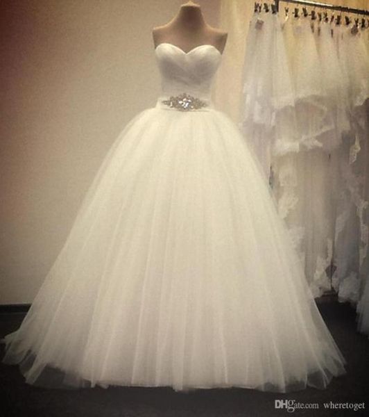 princess ball gowns wedding dresses 2019 new sweetheart sleeveless floor length backless tulle custom made bridal gowns7998102, White
princess ball gowns wedding dresses 2019 new sweetheart sleeveless floor length backless tulle custom made bridal gowns7998102, White