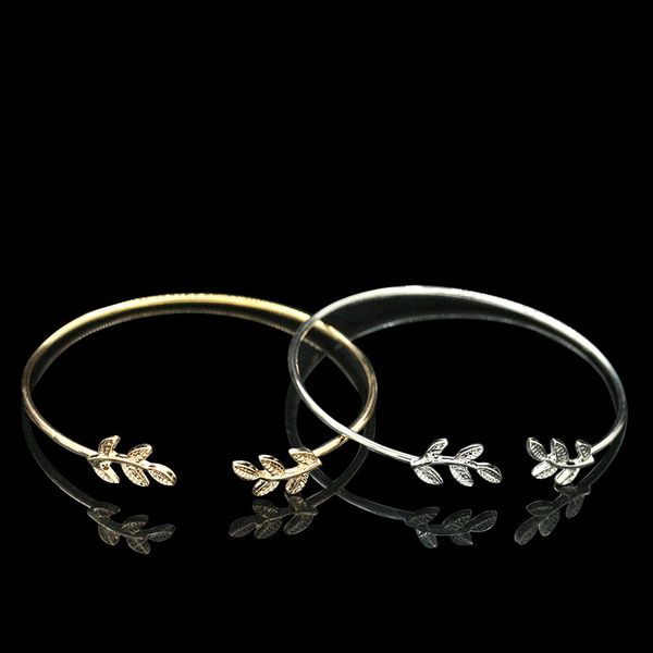 new leaf cuff bracelets for women punk personality open bangle cuff bracelet pulseiras pulseira feminin tiny hand jewelry, Black
new leaf cuff bracelets for women punk personality open bangle cuff bracelet pulseiras pulseira feminin tiny hand jewelry, Black
