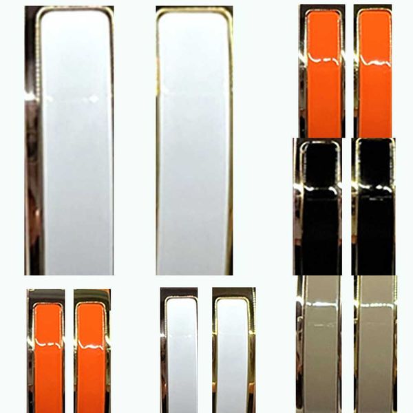 luxury designer bracelet her max design classic cuff bangle enamel rainbow stainless steel 8mm narrow bangles bracelets for women lover coup, Black
luxury designer bracelet her max design classic cuff bangle enamel rainbow stainless steel 8mm narrow bangles bracelets for women lover coup, Black