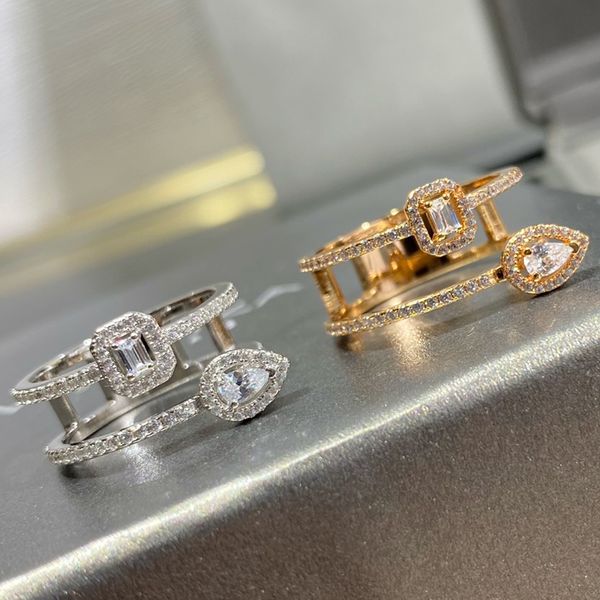 fashion designer sterling silver rings jewelry woman man couple lover wedding ring promise ring engagement rings, Golden;silver
fashion designer sterling silver rings jewelry woman man couple lover wedding ring promise ring engagement rings, Golden;silver