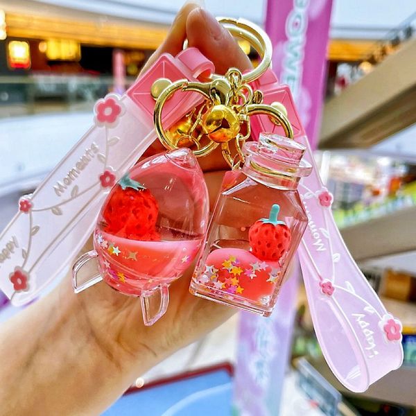 fashion blogger designer jewelry acrylic oil floating strawberry keychain creative liquid flow pendant mobile phone keychains lanyards keyri, Slivery;golden
fashion blogger designer jewelry acrylic oil floating strawberry keychain creative liquid flow pendant mobile phone keychains lanyards keyri, Slivery;golden