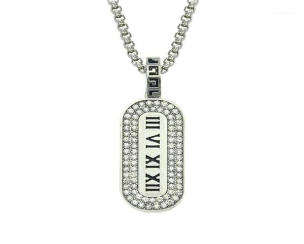 pendant necklaces rome letter necklace hip hop cuban chain fully iced out dog tag 28inch18679644, Silver
pendant necklaces rome letter necklace hip hop cuban chain fully iced out dog tag 28inch18679644, Silver