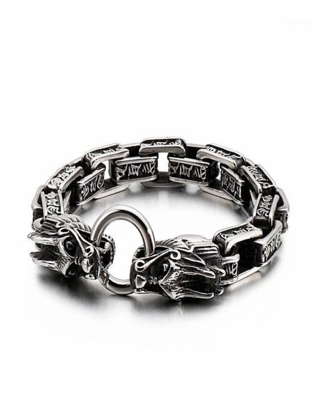 charm bracelets 220mm punk animal dragon bracelet men stainless steel box chain armband jewellry accessories 202113223997, Golden;silver
charm bracelets 220mm punk animal dragon bracelet men stainless steel box chain armband jewellry accessories 202113223997, Golden;silver