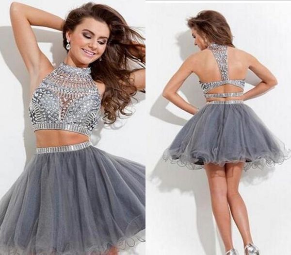 sliver crystals two pieces cocktail prom dresses rachel allan high neck beaded hollow grey tulle aline short homecoming dress4027758, Black
sliver crystals two pieces cocktail prom dresses rachel allan high neck beaded hollow grey tulle aline short homecoming dress4027758, Black
