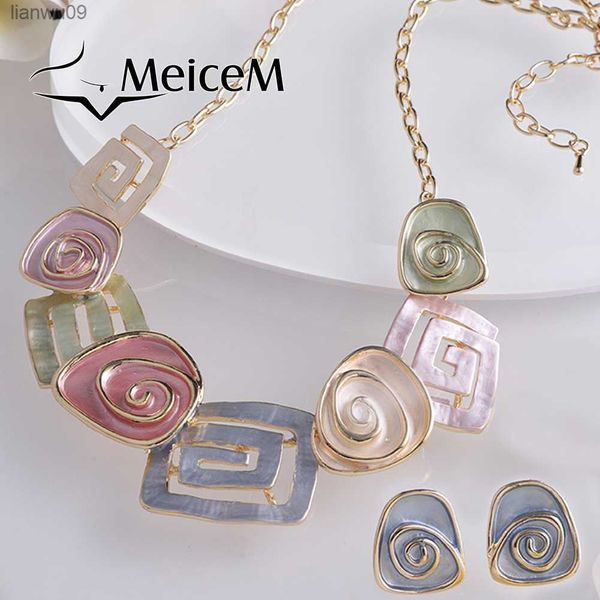 meicem colorful geometry chains enamel trendy fashion jewelry chokers alloy classic collar women elegant necklace for women 2023 l230704, Silver
meicem colorful geometry chains enamel trendy fashion jewelry chokers alloy classic collar women elegant necklace for women 2023 l230704, Silver