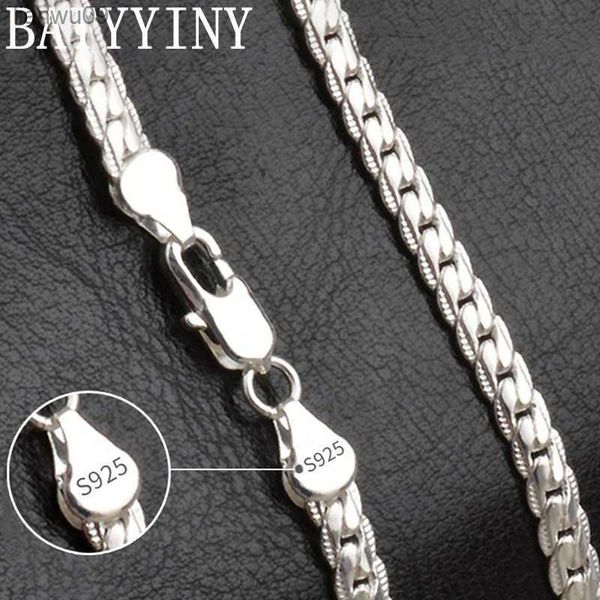 s925 sterling silver goldsilver 8182024 inch side chain necklace for women men fashion jewelry gifts
s925 sterling silver goldsilver 8182024 inch side chain necklace for women men fashion jewelry gifts