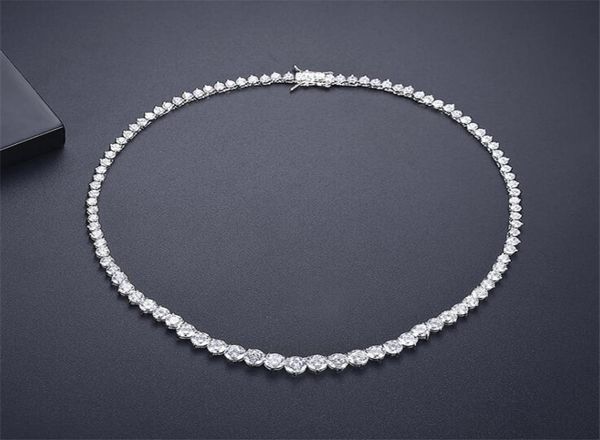 2022 sell bride tennis necklace sparkling luxury jewelry 18k white gold fill round cut white z cz diamond gemstones ins wo7916624, Silver
2022 sell bride tennis necklace sparkling luxury jewelry 18k white gold fill round cut white z cz diamond gemstones ins wo7916624, Silver