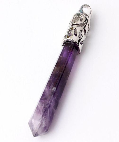 whole 10pcs natural silver plated amethyst quartz crystal divination reiki healing hexagon pendulum stone pendant jewelry2606263
whole 10pcs natural silver plated amethyst quartz crystal divination reiki healing hexagon pendulum stone pendant jewelry2606263