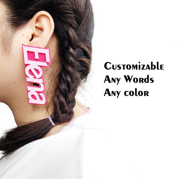 hoop huggie customiza initial letter acrylic earrings personalized name words stud fashion jewelry custom nameplate accessories c3 230712, Golden;silver
hoop huggie customiza initial letter acrylic earrings personalized name words stud fashion jewelry custom nameplate accessories c3 230712, Golden;silver