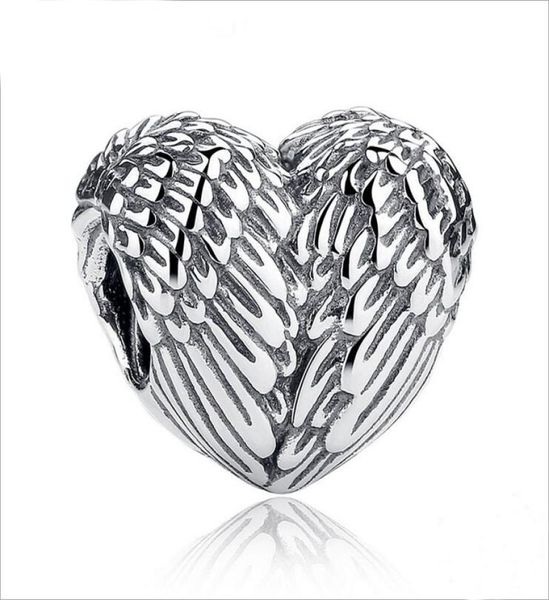 2020 new genuine 925 sterling silver beads wings feather heart charm beads for women fit original bracelet diy jewelry making4981128, Black
2020 new genuine 925 sterling silver beads wings feather heart charm beads for women fit original bracelet diy jewelry making4981128, Black