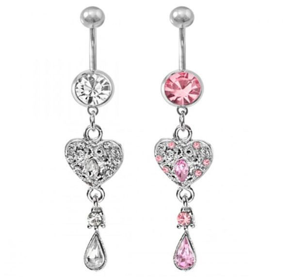 d0349 4 colors heart style navel rings belly button body piercing jewelry dangle accessories fashion charms10pcslot jfb7212813303, Silver
d0349 4 colors heart style navel rings belly button body piercing jewelry dangle accessories fashion charms10pcslot jfb7212813303, Silver