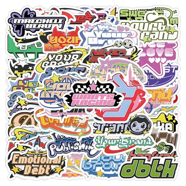 60pcs y2k style words cartoon graffiti stickers waterproof vinyl stickers non-random for car bike luggage lapskateboard scrapbook water bott
60pcs y2k style words cartoon graffiti stickers waterproof vinyl stickers non-random for car bike luggage lapskateboard scrapbook water bott