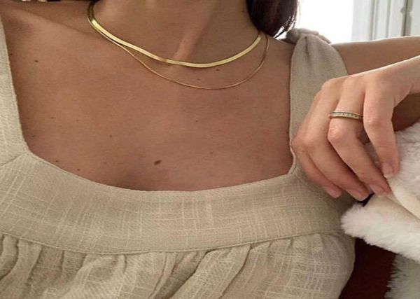 antiallergic minimalist double layers necklace 14k gold plated box amp herringbone chain choker necklaces for women5903798, Silver
antiallergic minimalist double layers necklace 14k gold plated box amp herringbone chain choker necklaces for women5903798, Silver