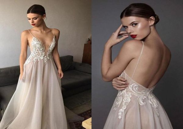 2019 ivory berta evening dresses deep v neck spaghetti straps embroidered chiffon backless summer illusion long prom dresses6588096, Black;red
2019 ivory berta evening dresses deep v neck spaghetti straps embroidered chiffon backless summer illusion long prom dresses6588096, Black;red