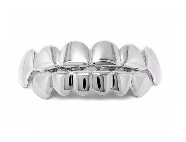 new custom fit gold silver plated hip hop teeth grillz bottom vampire fangs teeth grills caps set rapper jewelry gift8845515, Black
new custom fit gold silver plated hip hop teeth grillz bottom vampire fangs teeth grills caps set rapper jewelry gift8845515, Black