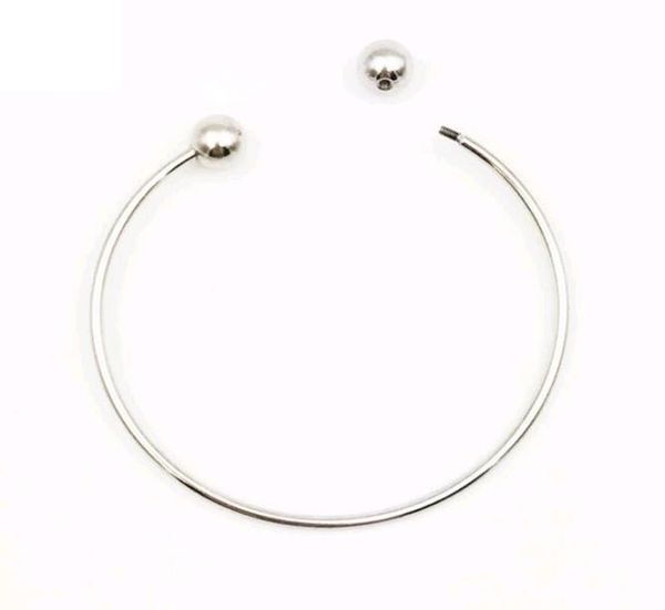 special design stainless steel diy open women cuff bangle 60mm screw removable for european beads charm bracelet9142359, White
special design stainless steel diy open women cuff bangle 60mm screw removable for european beads charm bracelet9142359, White