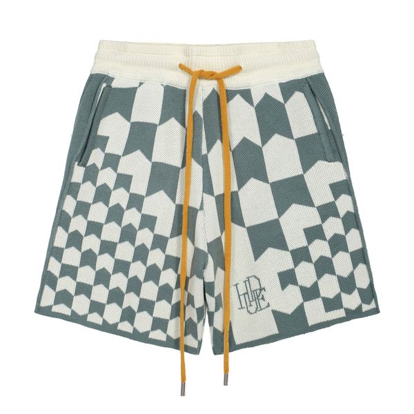 23ss summer men lattice knitted shorts streetwear europe usa vintage pocket pattern paisley wool drawstring bottoms pants white blue
23ss summer men lattice knitted shorts streetwear europe usa vintage pocket pattern paisley wool drawstring bottoms pants white blue