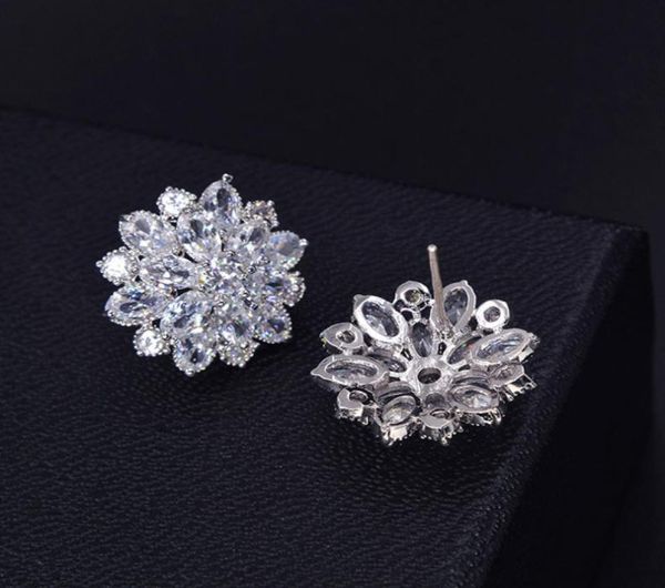 big flower lab diamond stud earring real 925 sterling silver engagement wedding earrings for women bridal party jewelry gift9907902, Golden;silver
big flower lab diamond stud earring real 925 sterling silver engagement wedding earrings for women bridal party jewelry gift9907902, Golden;silver