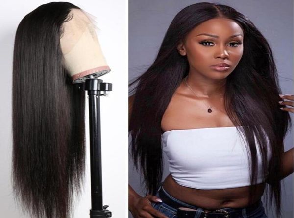 pre plucked 13x4 lace front 150 density silk straight human hair wigs with baby hair brazilian virgin straight wave lace wig6370324, Black;brown
pre plucked 13x4 lace front 150 density silk straight human hair wigs with baby hair brazilian virgin straight wave lace wig6370324, Black;brown