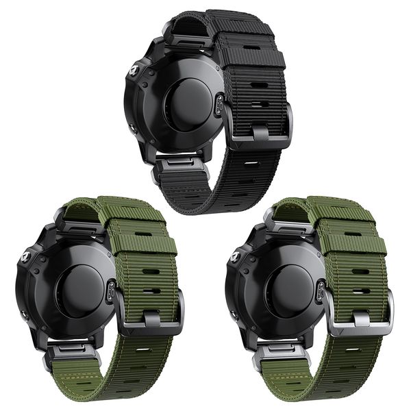 watch bands 22 26mm nylon replaceable strap wristband for garmin fenix55x5xplus66x6xpro77x33hr easy fit band bracelet 230712, Black;brown
watch bands 22 26mm nylon replaceable strap wristband for garmin fenix55x5xplus66x6xpro77x33hr easy fit band bracelet 230712, Black;brown
