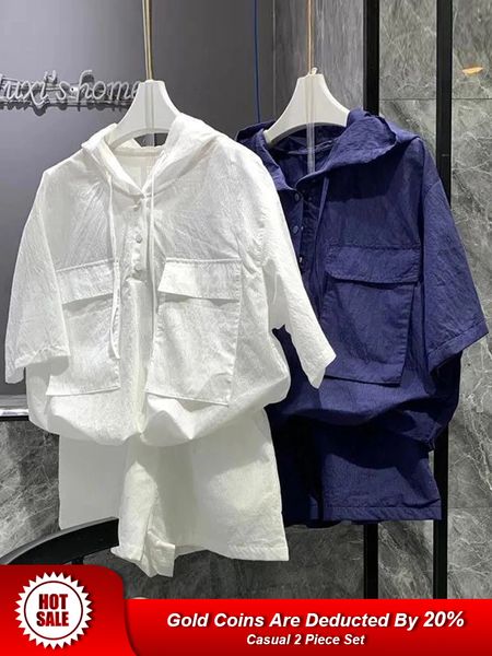 women's two piece pants oversized matching sets casual tracksuit women summer loose hooded short sleeved shorts thin 2 piece set s-3xl, White
women's two piece pants oversized matching sets casual tracksuit women summer loose hooded short sleeved shorts thin 2 piece set s-3xl, White